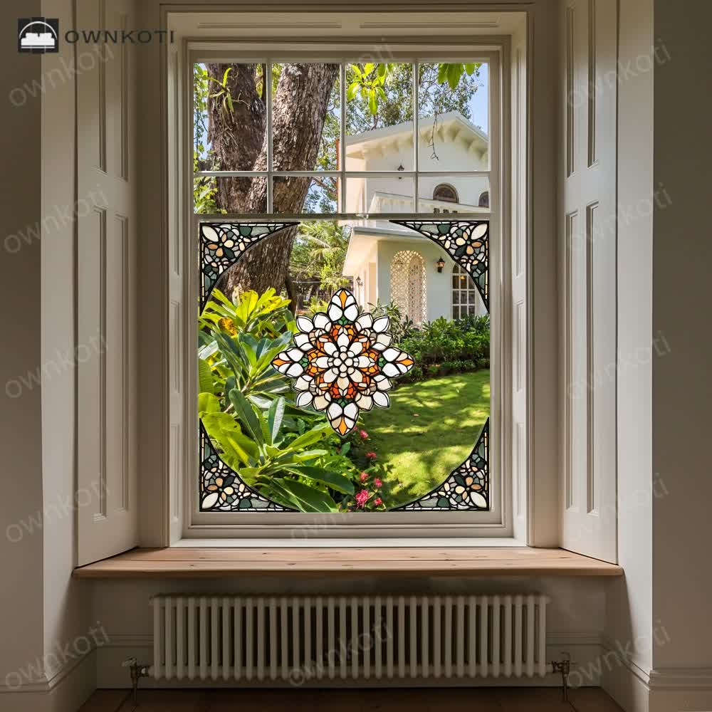Double-sided Static Decorative Window Sticker