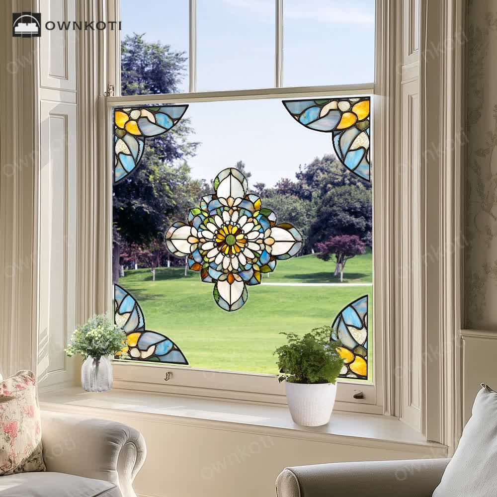Double-sided Static Decorative Window Sticker