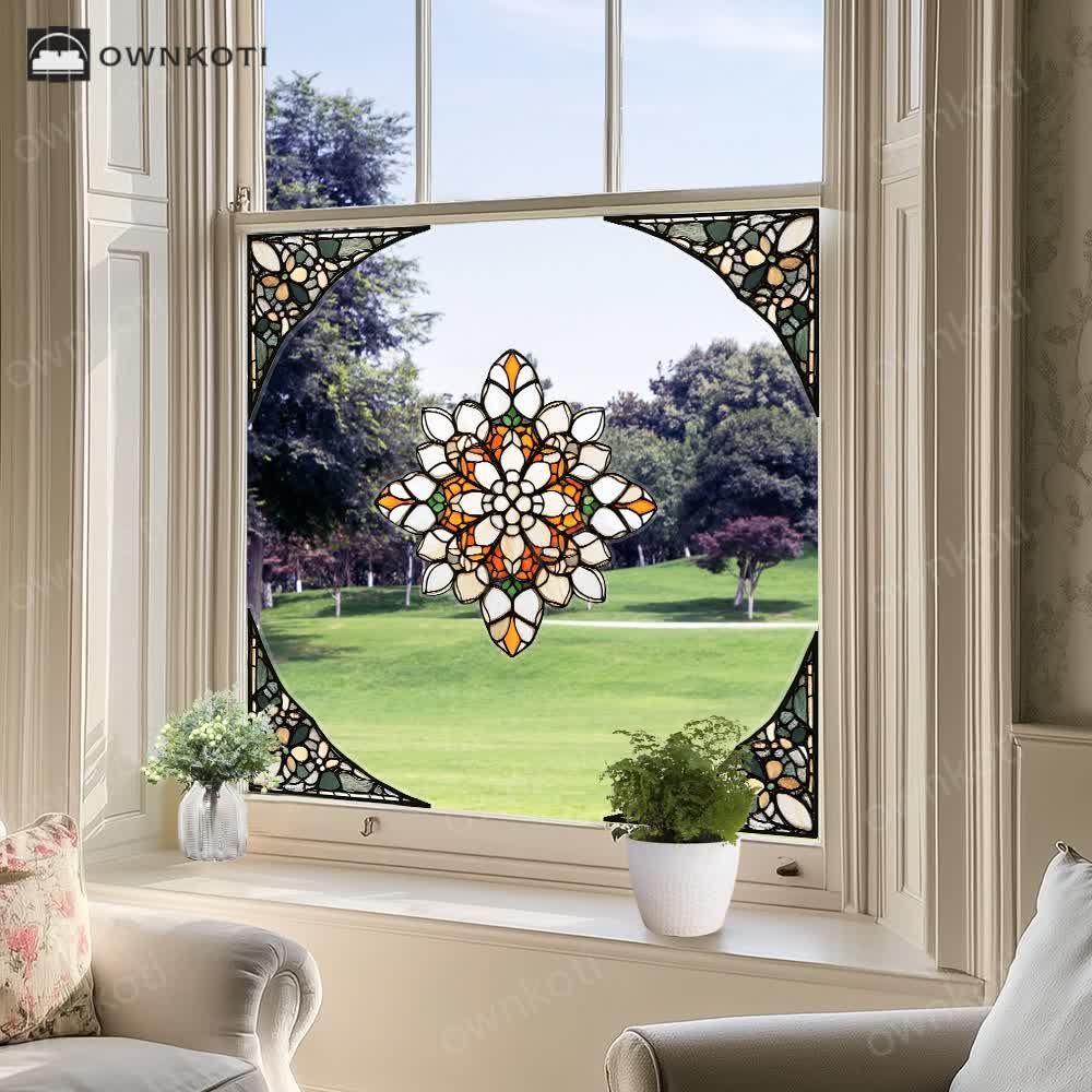 Double-sided Static Decorative Window Sticker