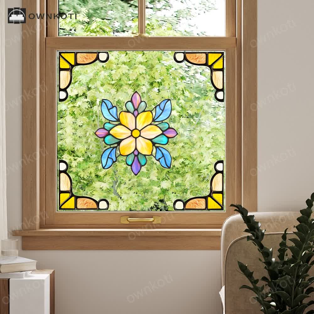 Double-sided Static Decorative Window Sticker