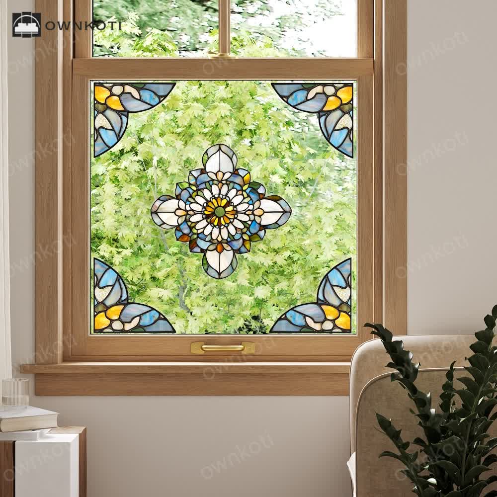 Double-sided Static Decorative Window Sticker