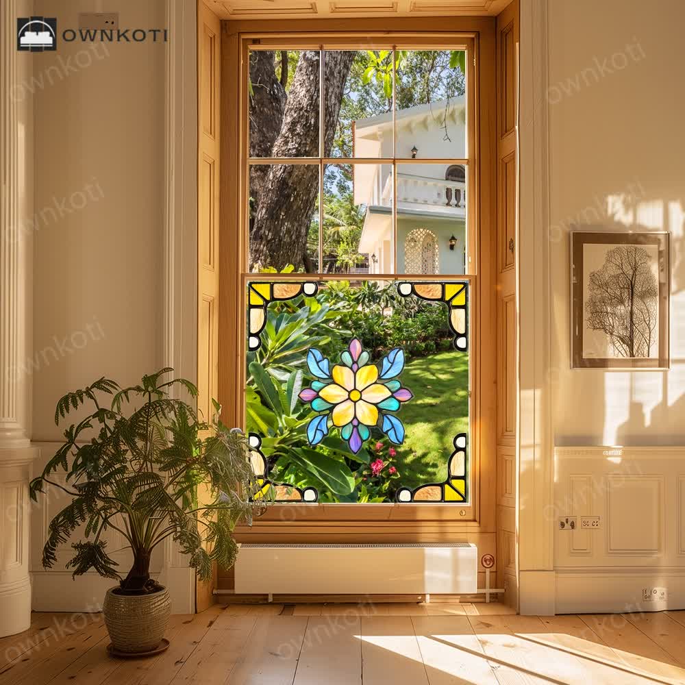 Double-sided Static Decorative Window Sticker