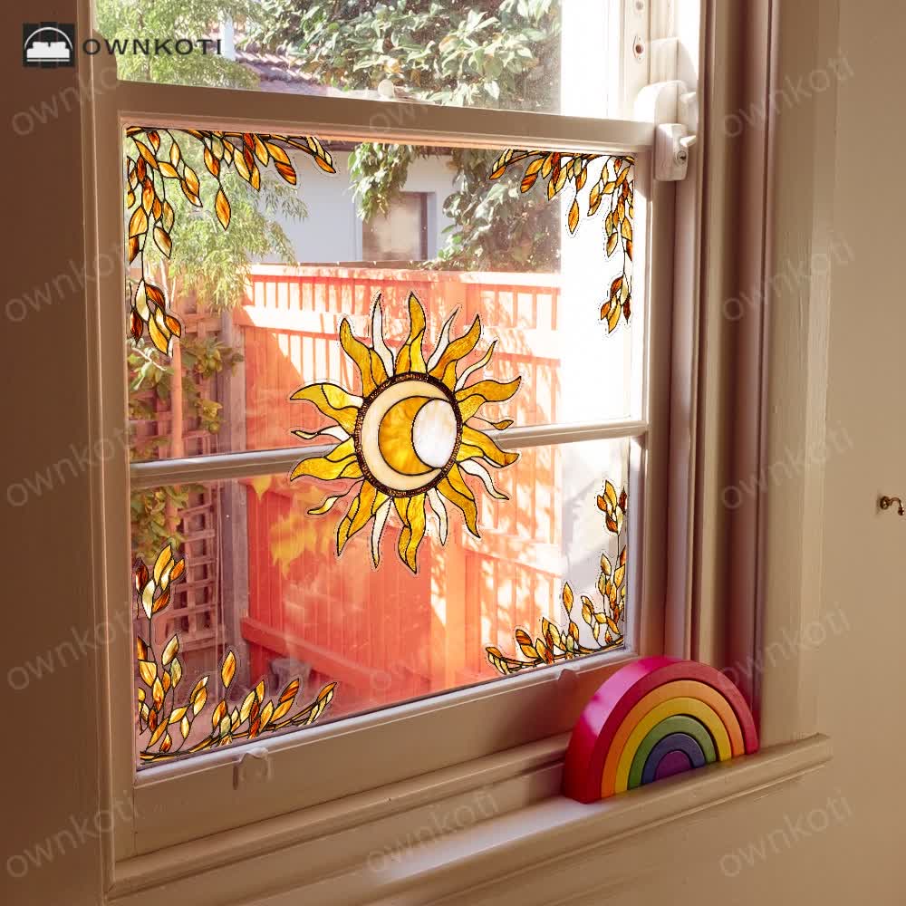 Double-sided Static Decorative Window Sticker