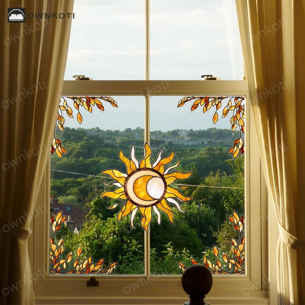 Double-sided Static Decorative Window Sticker