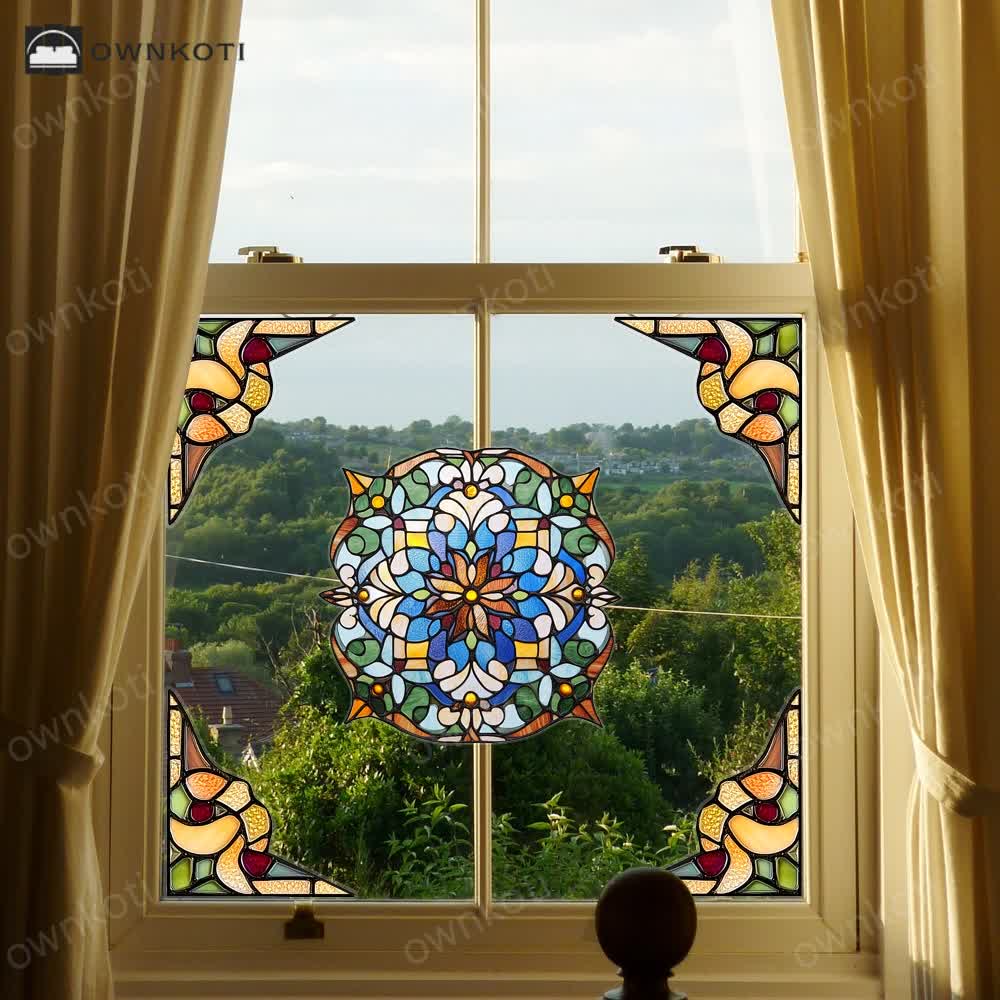 Double-sided Static Decorative Window Sticker