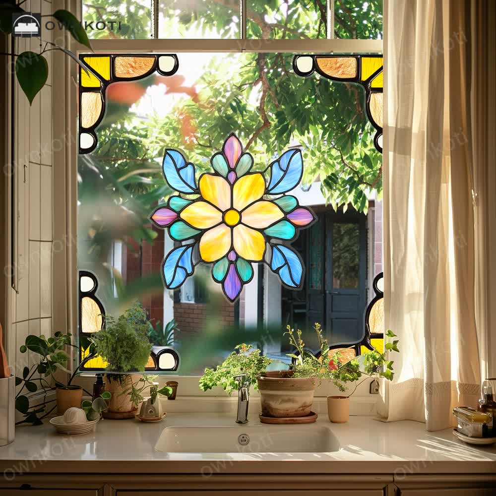 Double-sided Static Decorative Window Sticker