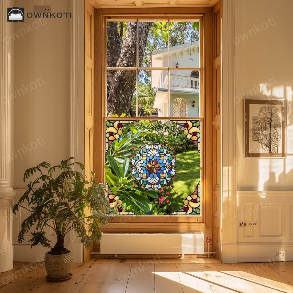 Double-sided Static Decorative Window Sticker