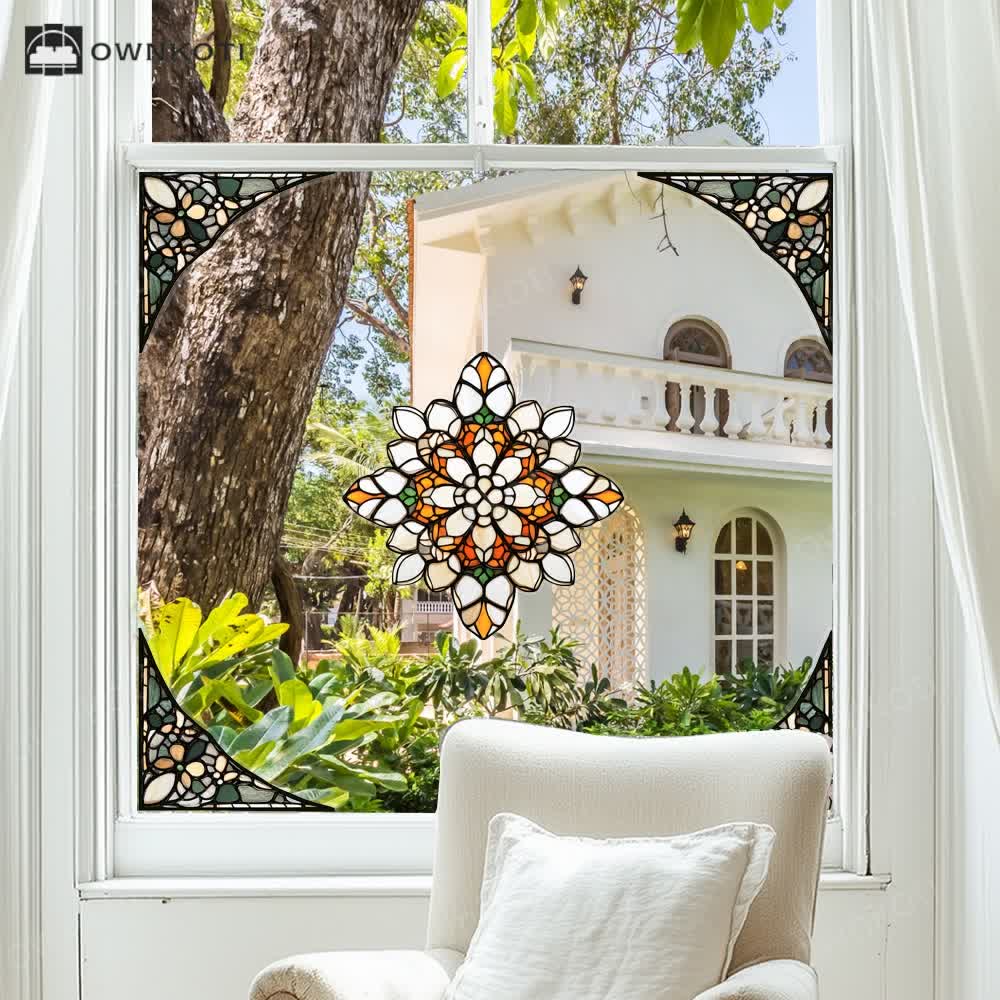 Double-sided Static Decorative Window Sticker