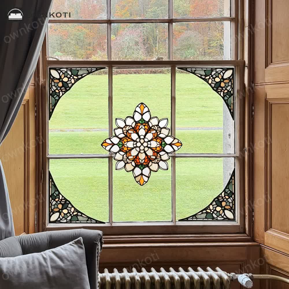 Double-sided Static Decorative Window Sticker