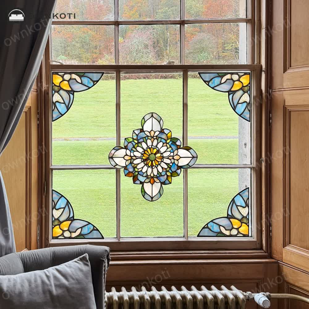 Double-sided Static Decorative Window Sticker