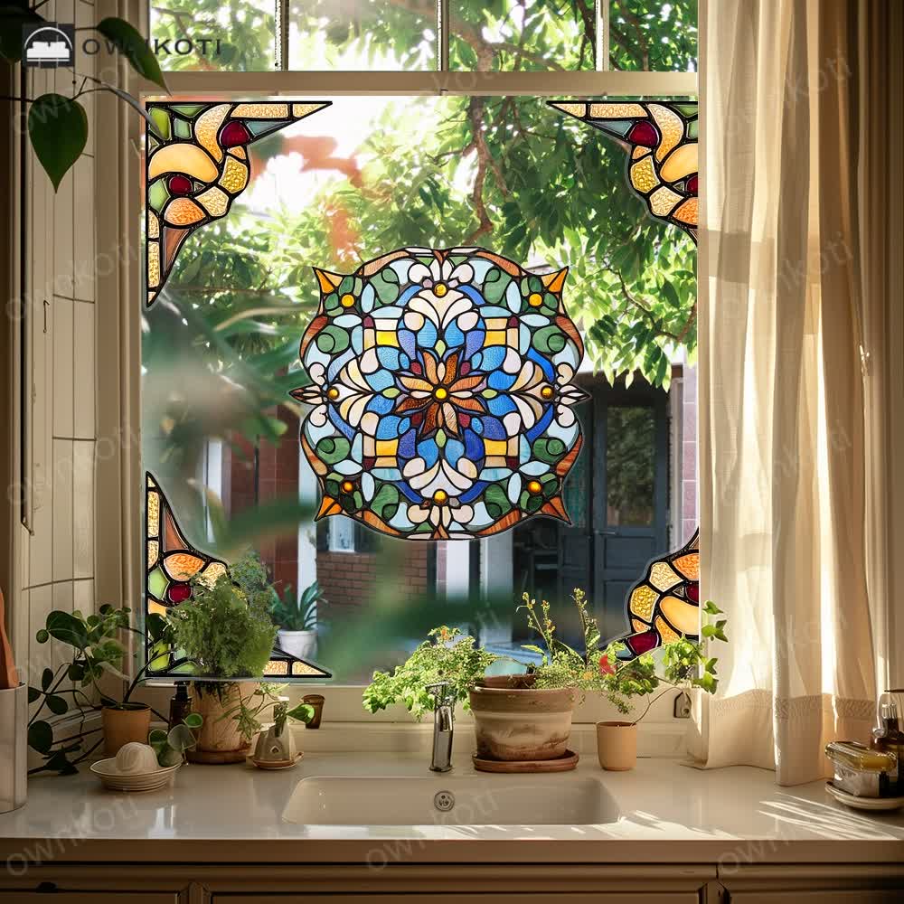Double-sided Static Decorative Window Sticker