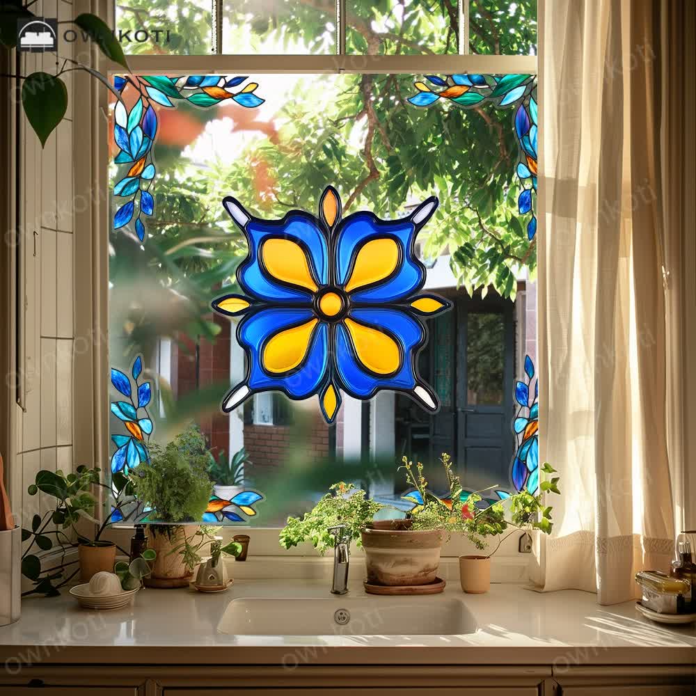 Double-sided Static Decorative Window Sticker
