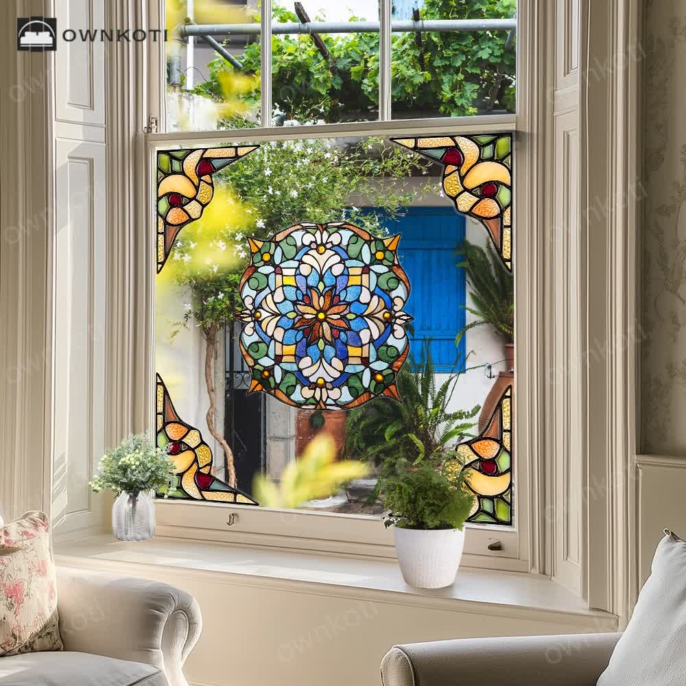 Double-sided Static Decorative Window Sticker