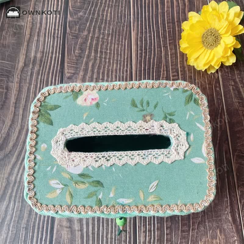 Pastoral Style Handmade Creative Woven Tissue Box