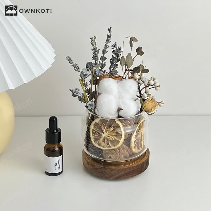 Aromatherapy Essential Oil Dried Flower Fragrance Ornament