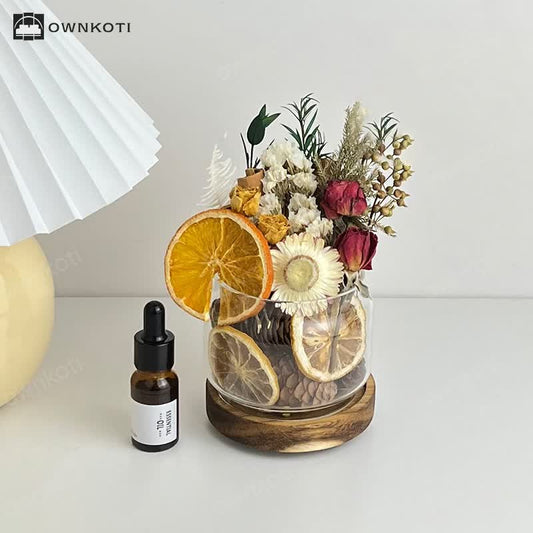 Aromatherapy Essential Oil Dried Flower Fragrance Ornament