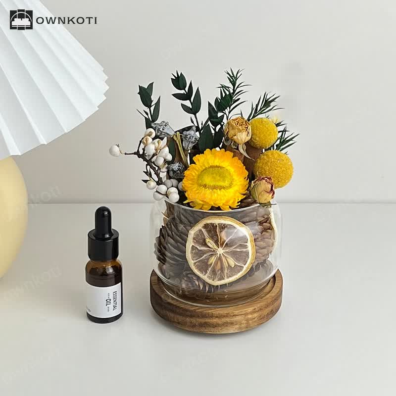 Aromatherapy Essential Oil Dried Flower Fragrance Ornament