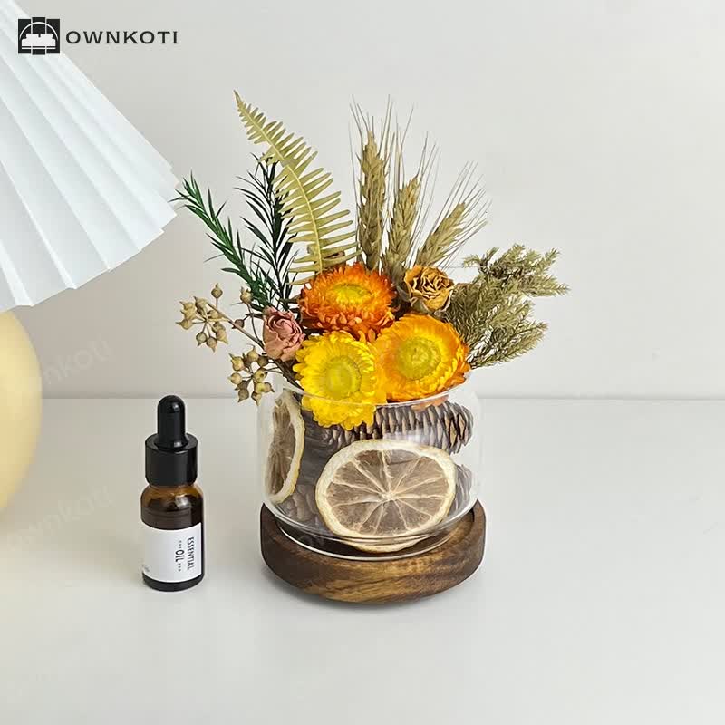 Aromatherapy Essential Oil Dried Flower Fragrance Ornament