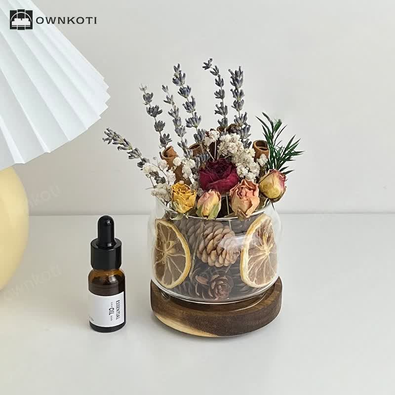 Aromatherapy Essential Oil Dried Flower Fragrance Ornament