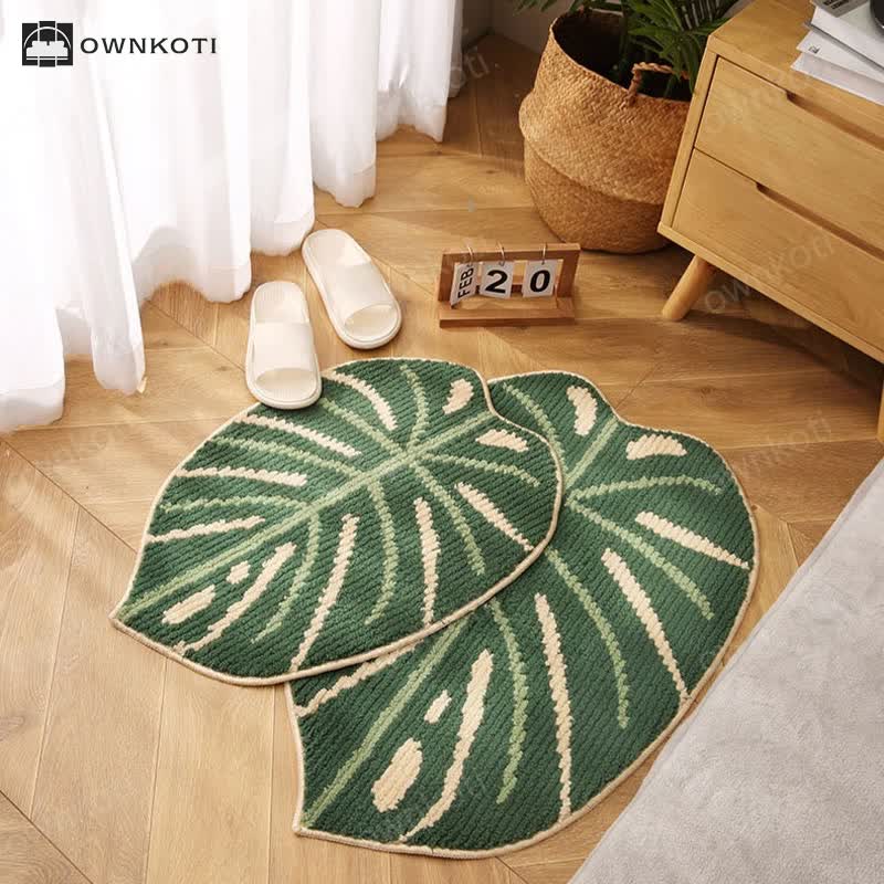 Four-leaf Clover Leaf Shape Non-slip Floor Mat