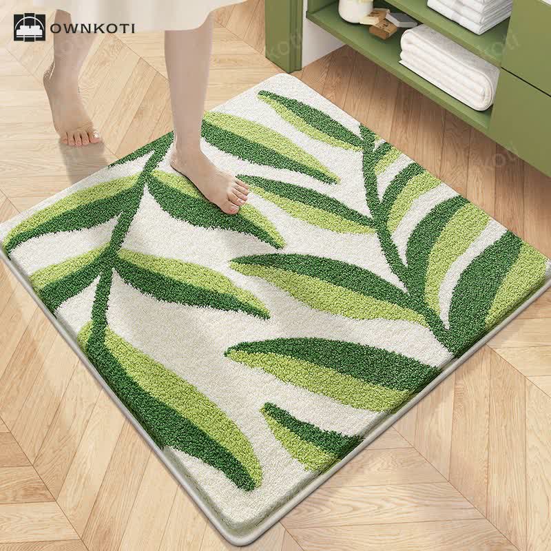 Square Plant Flower Water Absorbent Floor Mat