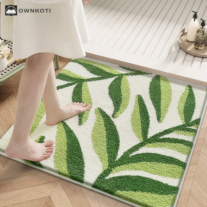 Square Plant Flower Water Absorbent Floor Mat