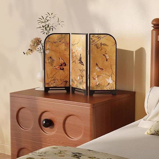 Vintage Foldable Screen Desktop Ornament