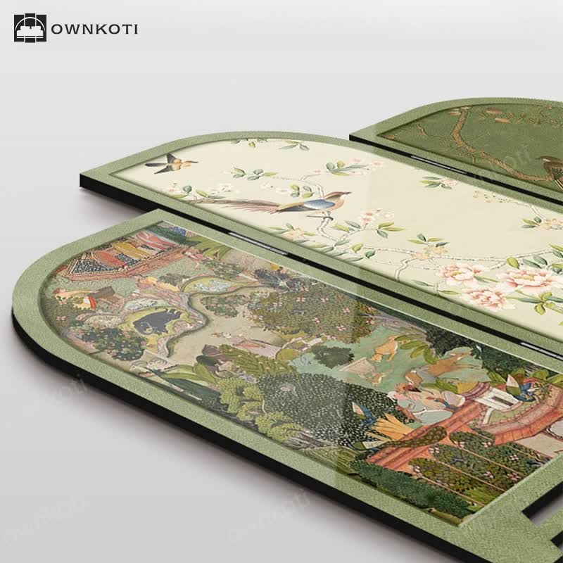 Rural Foldable Screen Home Decor Ornament