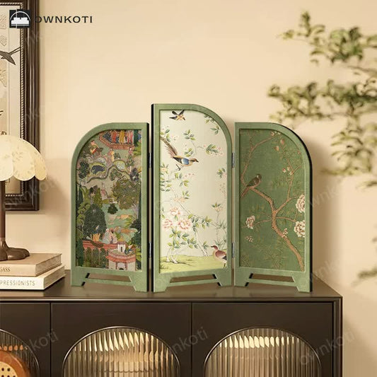 Rural Foldable Screen Home Decor Ornament