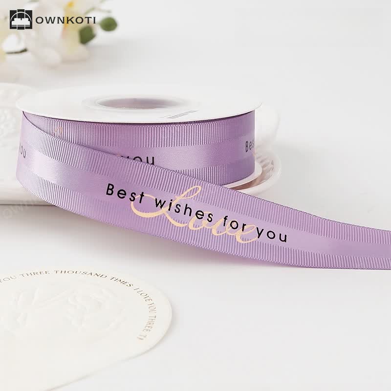 Mother's Day Gift Box Bouquet Wrapping Satin Ribbon