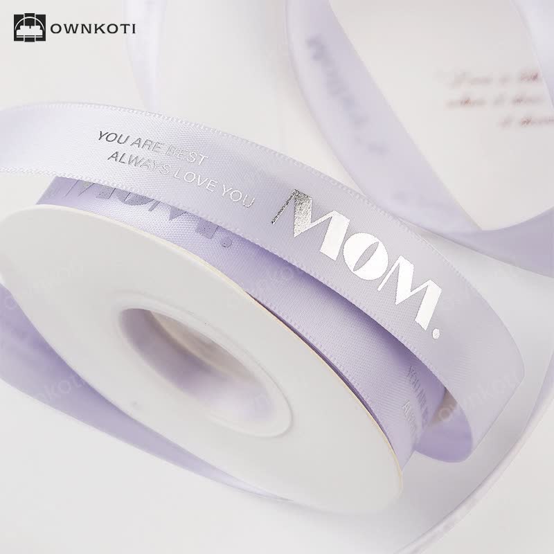 Mother's Day Gift Box Bouquet Wrapping Satin Ribbon