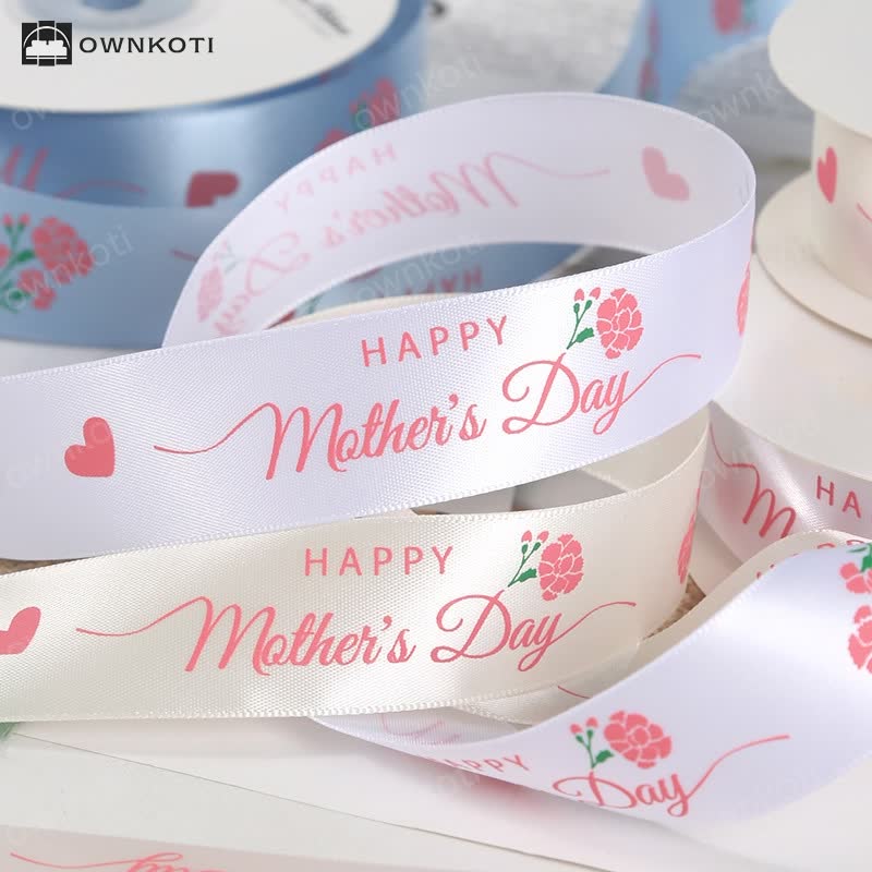 Mother's Day Gift Wrapping Decorative Ribbon