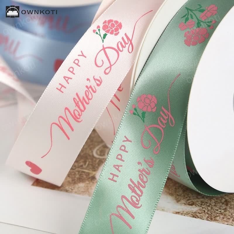 Mother's Day Gift Wrapping Decorative Ribbon