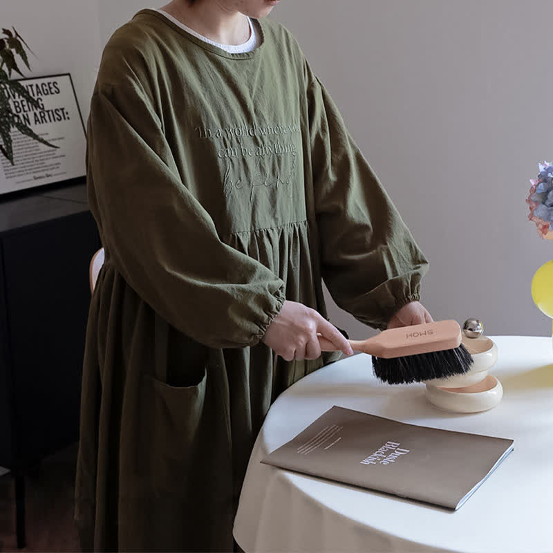 Long Sleeve Loose Breathable Kitchen Apron