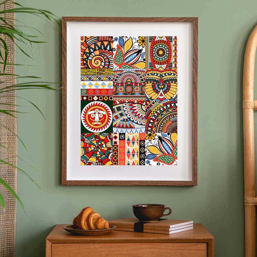 Moroccan Style Peel & Stick Wall Sticker