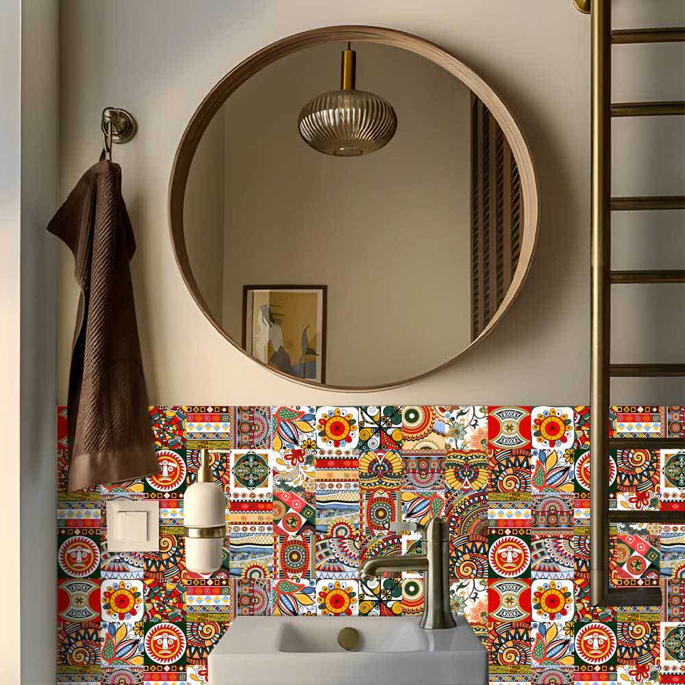 Moroccan Style Peel & Stick Wall Sticker
