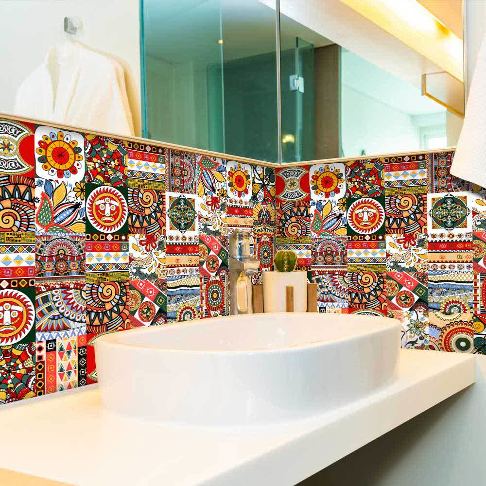 Moroccan Style Peel & Stick Wall Sticker