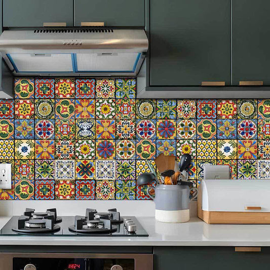 Decorative Peel & Stick Wall Tile Stickers