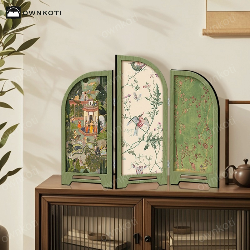Rural Foldable Screen Home Decor Ornament