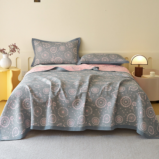 Rural Dandelion Pure Cotton Comfy Quilt