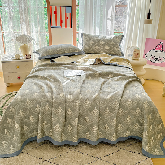 Wheat Ears Pure Cotton Comfy Quilt