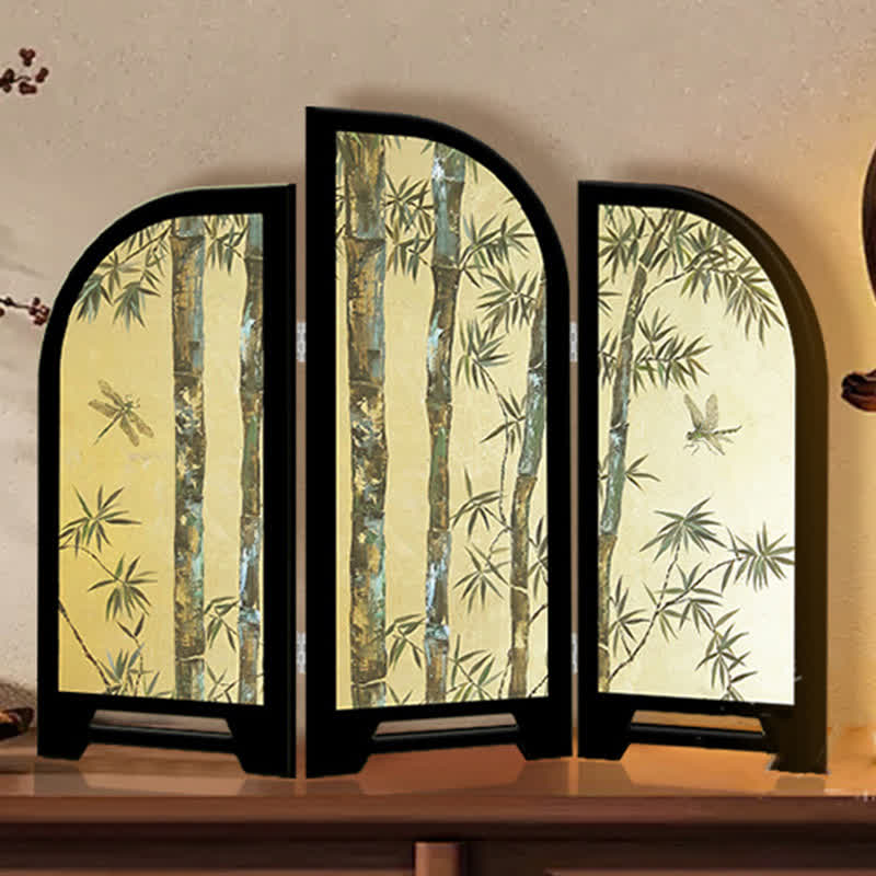 Rural Dragonfly Foldable Desktop Ornament
