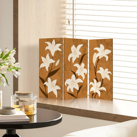 Floral Acrylic Foldable Desktop Ornament