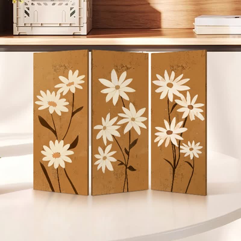 Floral Acrylic Foldable Desktop Ornament
