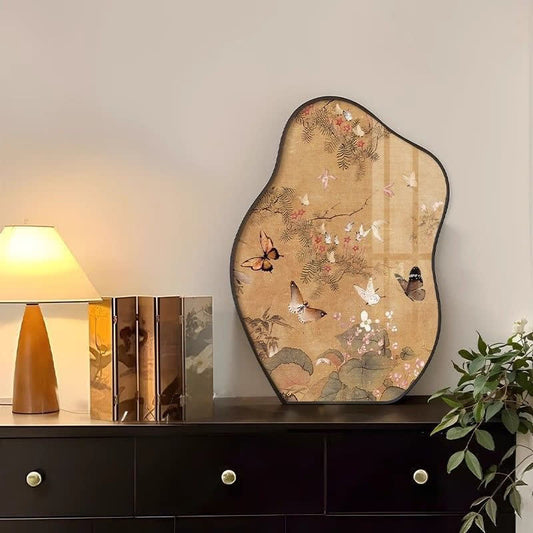 Rural Butterfly Desktop Decoration Painting