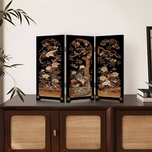 Vintage Floral Foldable Decorative Ornament