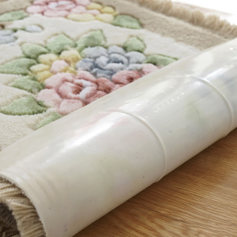 Floral Tassel Non-Slip Stair Treads