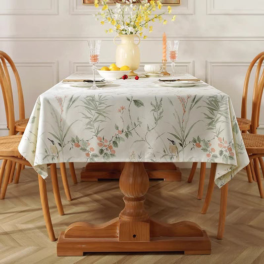 Pastoral Magpie Waterproof Anti-wrinkle Tablecloth