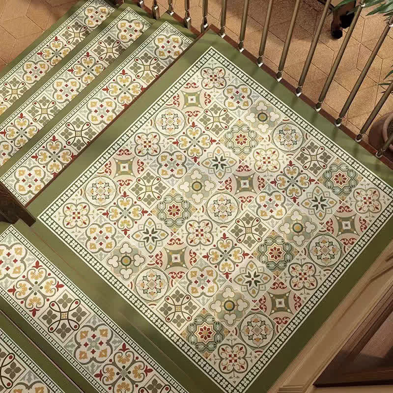 Bohemian Style Diatom Mud Non-slip Stair Treads