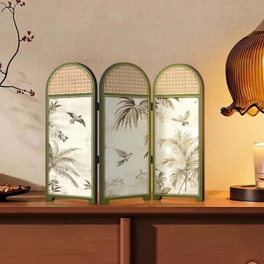 Wooden Flying Bird Foldable Desktop Ornament